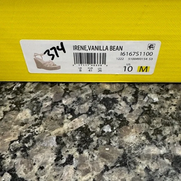 Circus by Sam Edelman Women's Irene Strappy espadrilles Tan Wedge Sandals NEW 10 - Picture 12 of 14